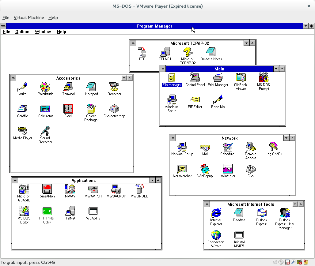 How to install windows 3.11 on vmware update